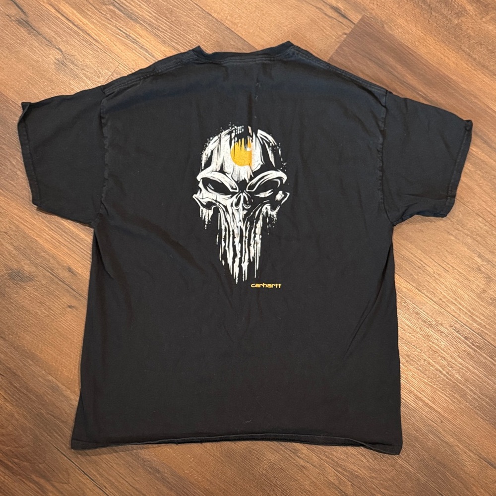 Carhartt WIP Skull T-shirt Black